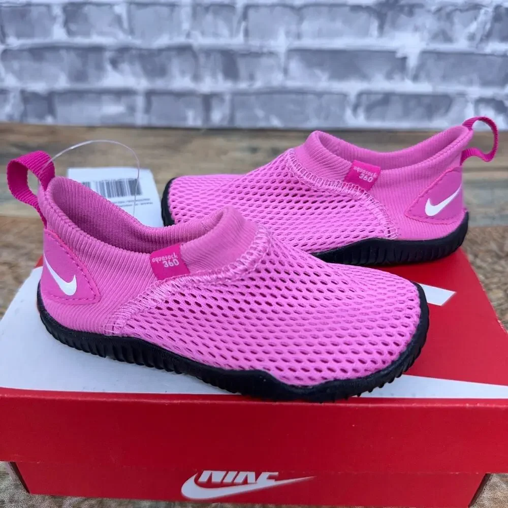 Nike Aqua Sock 360 TD Psychic Pink White 943759-603 Baby Toddler Size 5C New